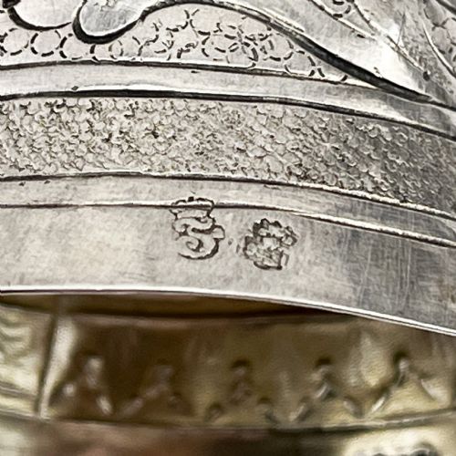 BERNARD MULLER STERLING SILVER WAGER OR MARRIAGE CUP - ADDITIONAL PHOTO 4