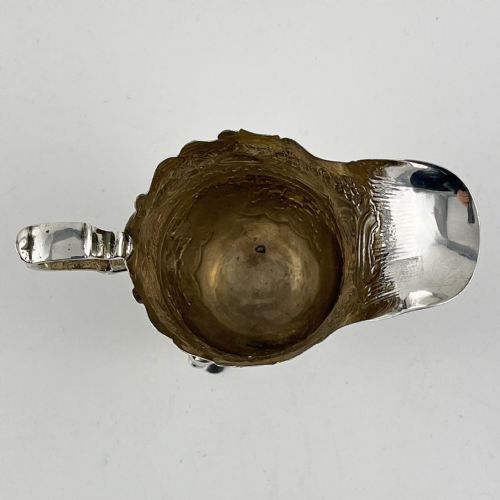 IRISH STYLE LATE VICTORIAN STERLING SILVER CREAM JUG - ADDITIONAL PHOTO 2