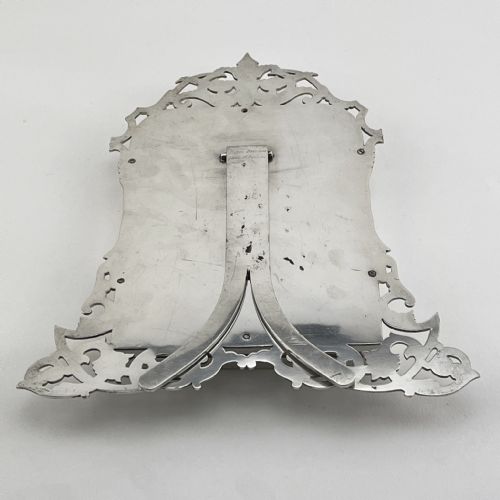 HARDY BROTHERS VICTORIAN SILVER PLATED DOUBLE PHOTO FRAME - ADDITIONAL PHOTO 7