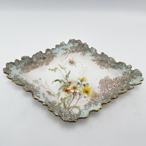 VICTORIAN SILVER PLATED AND CHINA STRAWBERRY DISH - ADDITIONAL PHOTO 5