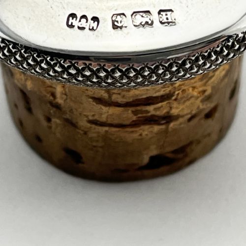 HUKIN HEATH STERLING SILVER TOPPED COCKTAIL SHAKER - ADDITIONAL PHOTO 3