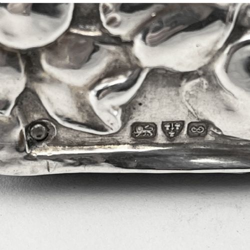 ART NOUVEAU EDWARDIAN STERLING SILVER PHOTO FRAME - ADDITIONAL PHOTO 2