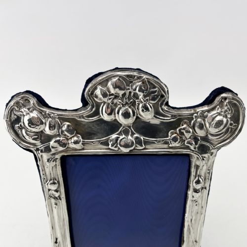 ART NOUVEAU EDWARDIAN STERLING SILVER PHOTO FRAME - ADDITIONAL PHOTO 3