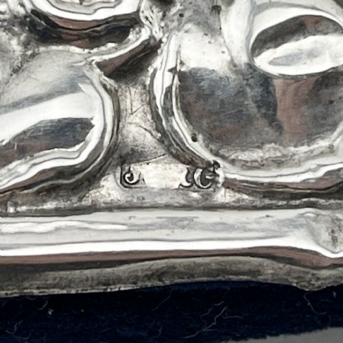 ART NOUVEAU EDWARDIAN STERLING SILVER PHOTO FRAME - ADDITIONAL PHOTO 5
