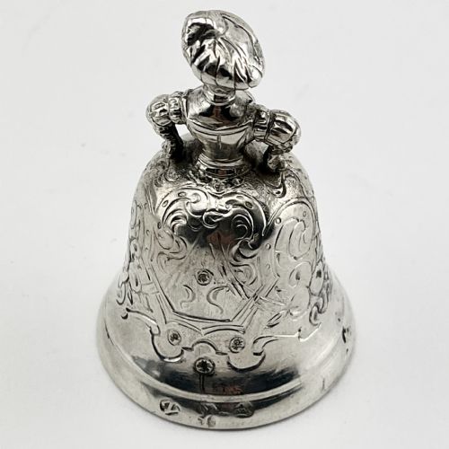 DUTCH IMPORT STERLING SILVER TABLE BELL - ADDITIONAL PHOTO 3