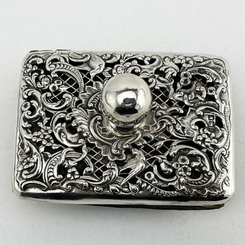 EDWARDIAN STERLING SILVER DESK BLOTTER - ADDITIONAL PHOTO 1