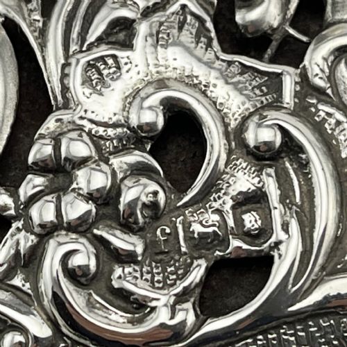 EDWARDIAN STERLING SILVER DESK BLOTTER - ADDITIONAL PHOTO 4