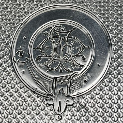 VICTORIAN STERLING SILVER VISITING CARD CASE - ADDITIONAL PHOTO 2