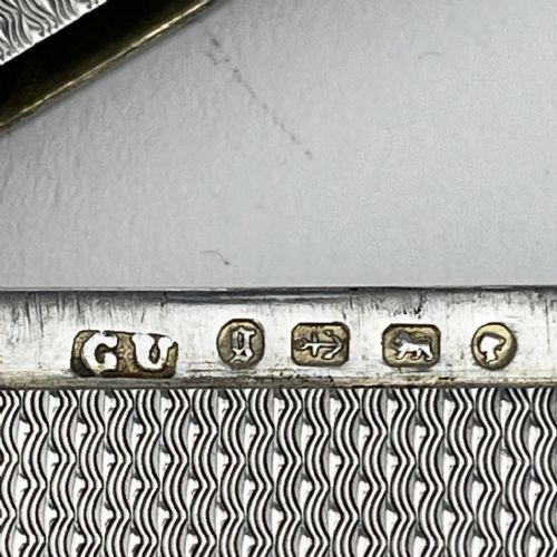 VICTORIAN STERLING SILVER VISITING CARD CASE - ADDITIONAL PHOTO 5