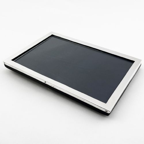 PLAIN RECTANGULAR ANTIQUE STERLING SILVER PHOTO FRAME - ADDITIONAL PHOTO 4