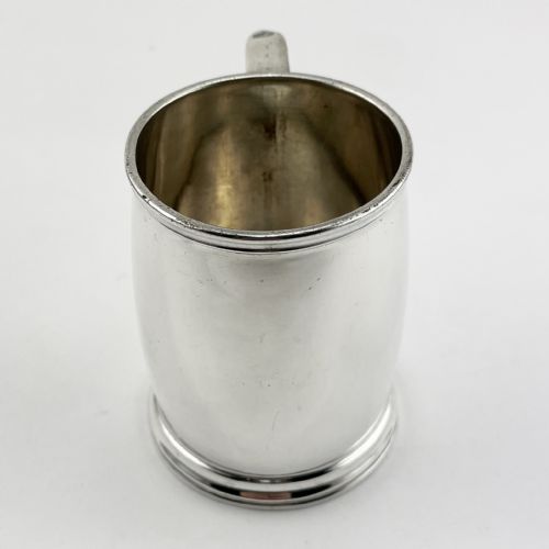 EDWARDIAN STERLING SILVER CHILDS CHRISTENING MUG - ADDITIONAL PHOTO 1