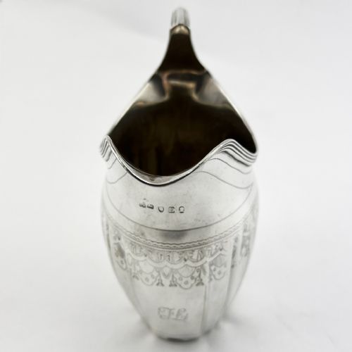 PETER ANN BATEMAN STERLING SILVER CREAM JUG - ADDITIONAL PHOTO 2