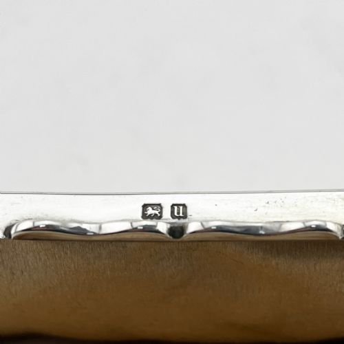 ANTIQUE STERLING SILVER RECTANGULAR JEWELLERY OR TRINKET BOX - ADDITIONAL PHOTO 5