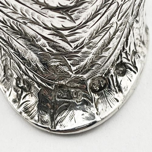 VICTORIAN STERLING SILVER OWL PEPPER POT - ADDITIONAL PHOTO 6