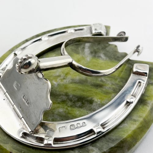 SAMPSON MORDAN CO STERLING SILVER HORSESHOE PAPER CLIP - ADDITIONAL PHOTO 3