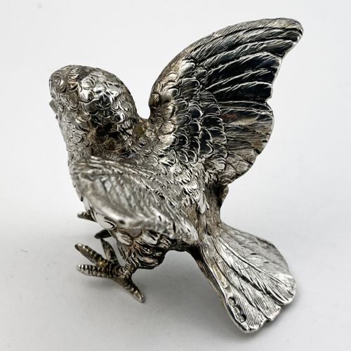 CHARMING CAST BERTHOLD MULLER STERLING SILVER BIRD - ADDITIONAL PHOTO 2