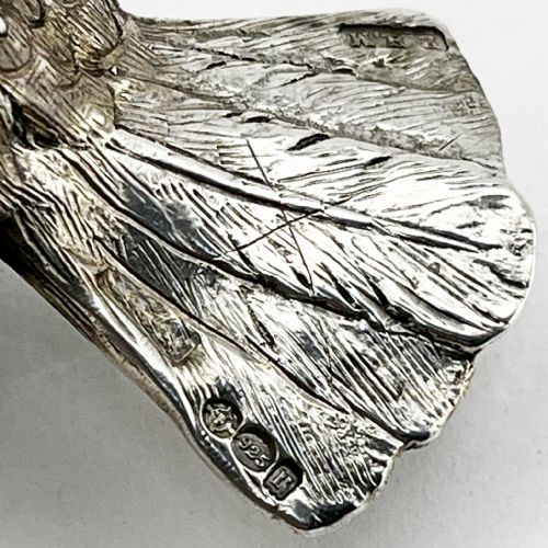 CHARMING CAST BERTHOLD MULLER STERLING SILVER BIRD - ADDITIONAL PHOTO 4