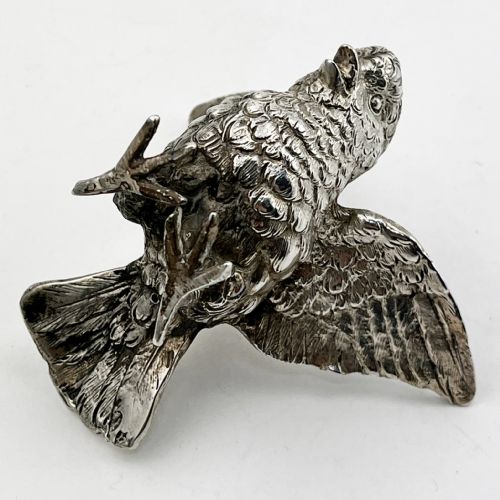 CHARMING CAST BERTHOLD MULLER STERLING SILVER BIRD - ADDITIONAL PHOTO 5