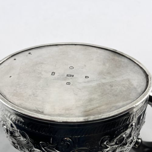 GOOD QUALITY GEORGIAN STERLING SILVER TEAPOT - ADDITIONAL PHOTO 7