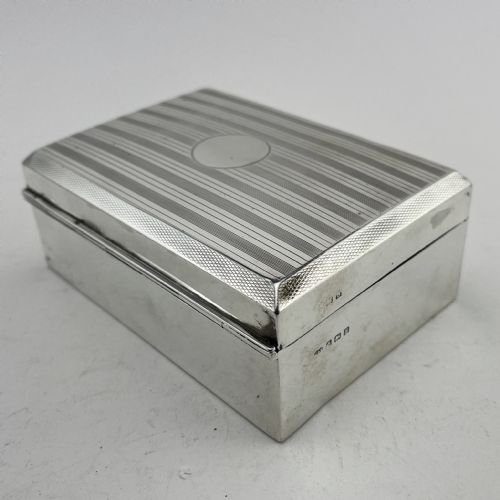 STERLING SILVER CIGARETTE OR TRINKET BOX - ADDITIONAL PHOTO 5