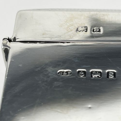 STERLING SILVER CIGARETTE OR TRINKET BOX - ADDITIONAL PHOTO 6