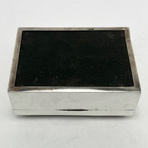 STERLING SILVER CIGARETTE OR TRINKET BOX - ADDITIONAL PHOTO 7