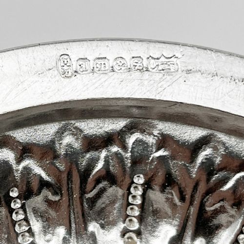 DECORATIVE VICTORIAN SILVER PLATED TROPHY CUP - ADDITIONAL PHOTO 2