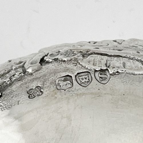 VICTORIAN STERLING SILVER SUGAR BOWL WITH SIFTER SPOON - ADDITIONAL PHOTO 7