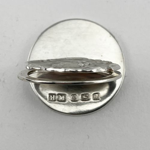 EDWARDIAN BOXED STERLING SILVER MENU HOLDERS - ADDITIONAL PHOTO 5