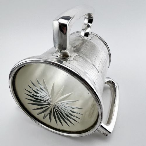 HANDSOME VICTORIAN SILVER PLATED LOVING CUP - ADDITIONAL PHOTO 5