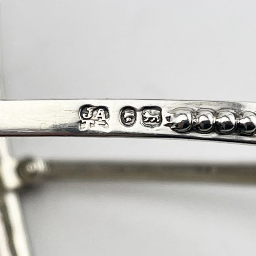 PRETTY VICTORIAN STERLING SILVER SUGAR BASKET - ADDITIONAL PHOTO 6