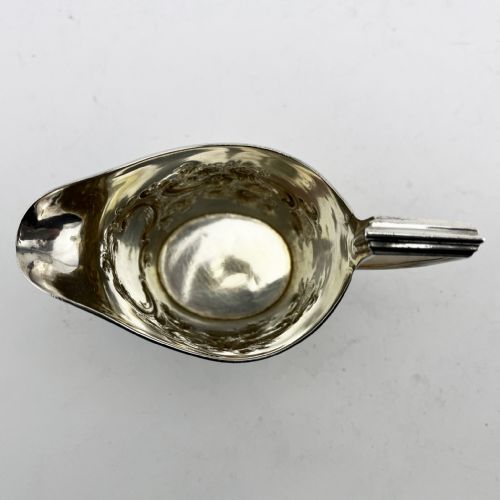 JOHN EMES GEORGIAN STERLING SILVER CREAM JUG - ADDITIONAL PHOTO 5