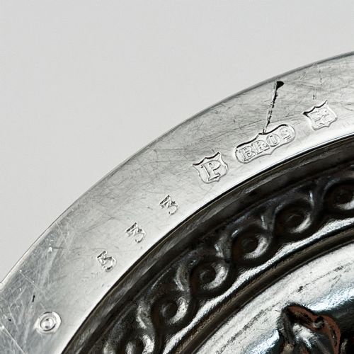 DECORATIVE VICTORIAN SILVER PLATED TROPHY CUP - ADDITIONAL PHOTO 5