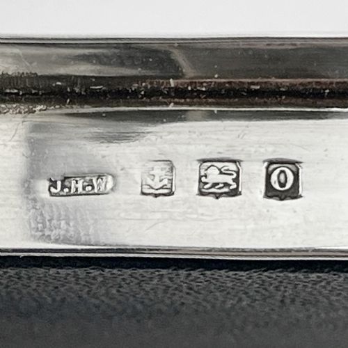 UNUSUAL SHAPE STERLING SILVER PHOTO FRAME - ADDITIONAL PHOTO 5