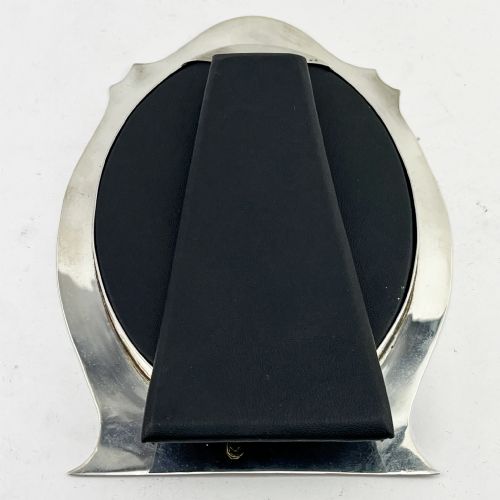 UNUSUAL SHAPE STERLING SILVER PHOTO FRAME - ADDITIONAL PHOTO 6