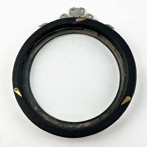 PRETTY EDWARDIAN ROUND STERLING SILVER PHOTO FRAME - ADDITIONAL PHOTO 7