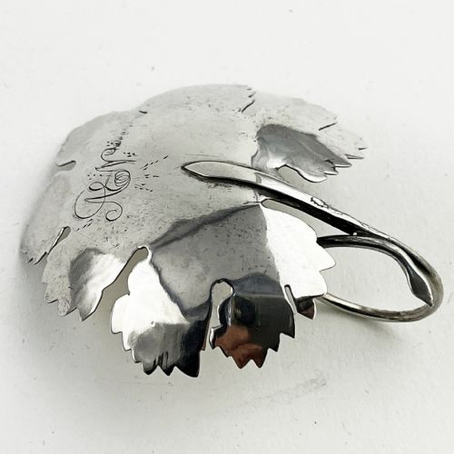 EARLY VICTORIAN STERLING SILVER TEA CADDY SPOON - ADDITIONAL PHOTO 3