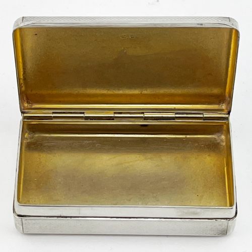 ASPREY CO LTD STERLING SILVER TRINKET OR SNUFF BOX - ADDITIONAL PHOTO 5
