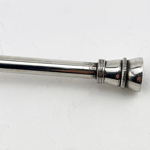 UNUSUAL SAMPSON MORDAN STERLING SILVER CANDLE SNUFFER - ADDITIONAL PHOTO 1