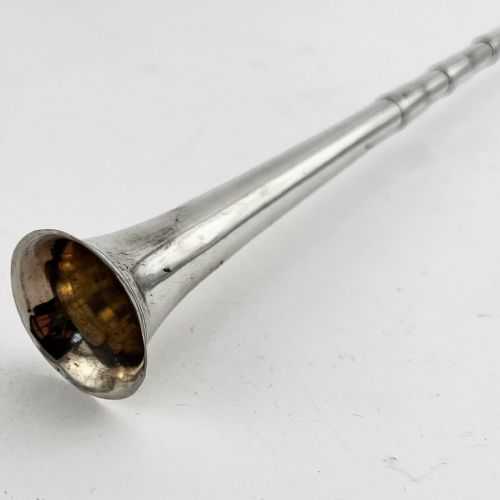 UNUSUAL SAMPSON MORDAN STERLING SILVER CANDLE SNUFFER - ADDITIONAL PHOTO 4