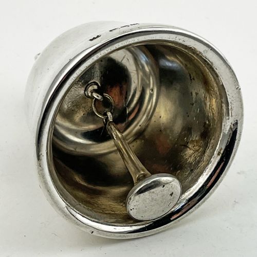 UNIQUE 225 TROY OZ VICTORIAN STERLING SILVER TABLE BELL - ADDITIONAL PHOTO 5