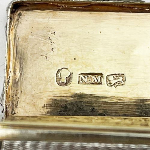 NATHANIEL MILLS EARLY VICTORIAN STERLING SILVER VINAIGRETTE - ADDITIONAL PHOTO 7