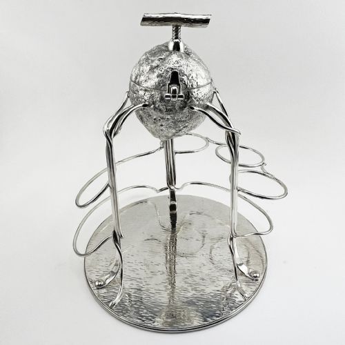 HUKIN HEATH SILVER PLATED BAR LEMON OR FRUIT SQUEEZER