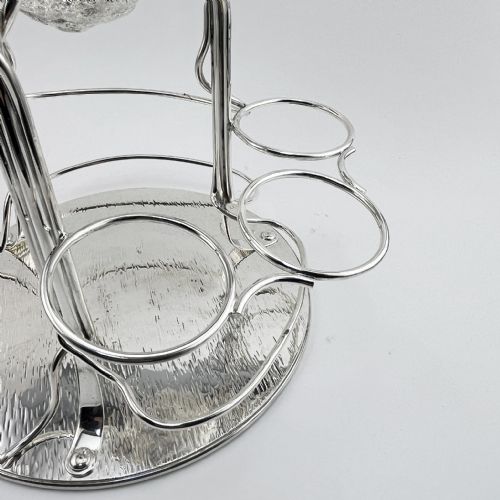 HUKIN HEATH SILVER PLATED BAR LEMON OR FRUIT SQUEEZER - ADDITIONAL PHOTO 2