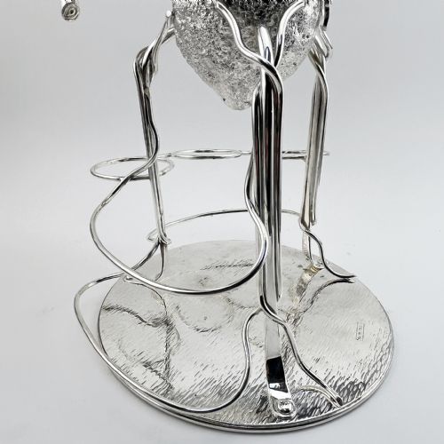 HUKIN HEATH SILVER PLATED BAR LEMON OR FRUIT SQUEEZER - ADDITIONAL PHOTO 4