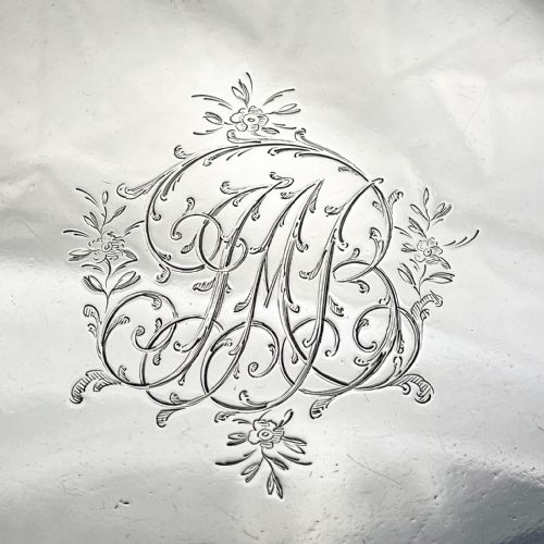 ROBERT ABERCROMBY GEORGIAN STERLING SILVER SALVER - ADDITIONAL PHOTO 1