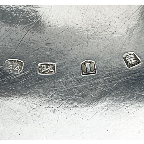 ROBERT ABERCROMBY GEORGIAN STERLING SILVER SALVER - ADDITIONAL PHOTO 6