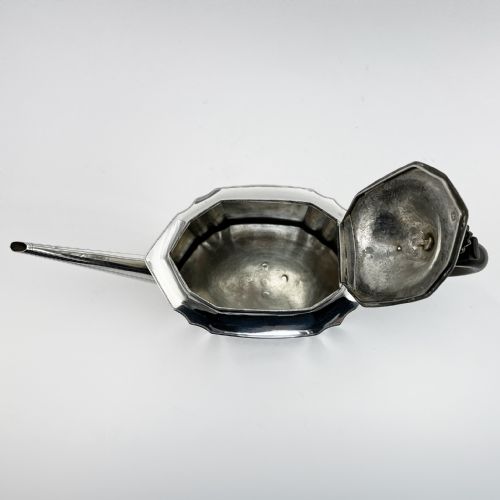 ROBERT HENNELL GEORGIAN STERLING SILVER TEAPOT - ADDITIONAL PHOTO 7