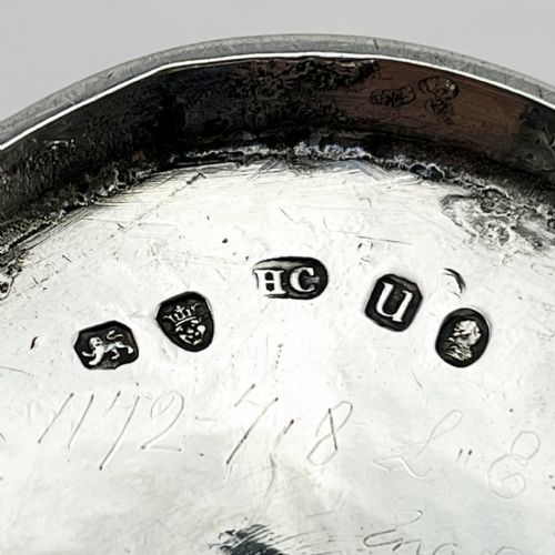 HENRY CHAWNER GEORGIAN STERLING SILVER SUGAR BASKET - ADDITIONAL PHOTO 5