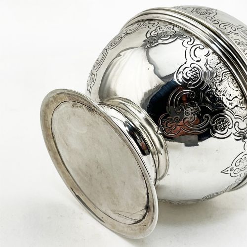 GOOD QUALITY PAUL STORR GEORGE III STERLING SILVER SOAP BOX - ADDITIONAL PHOTO 7